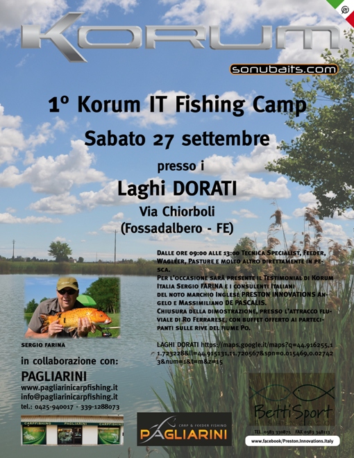 locandina korum fishing camp